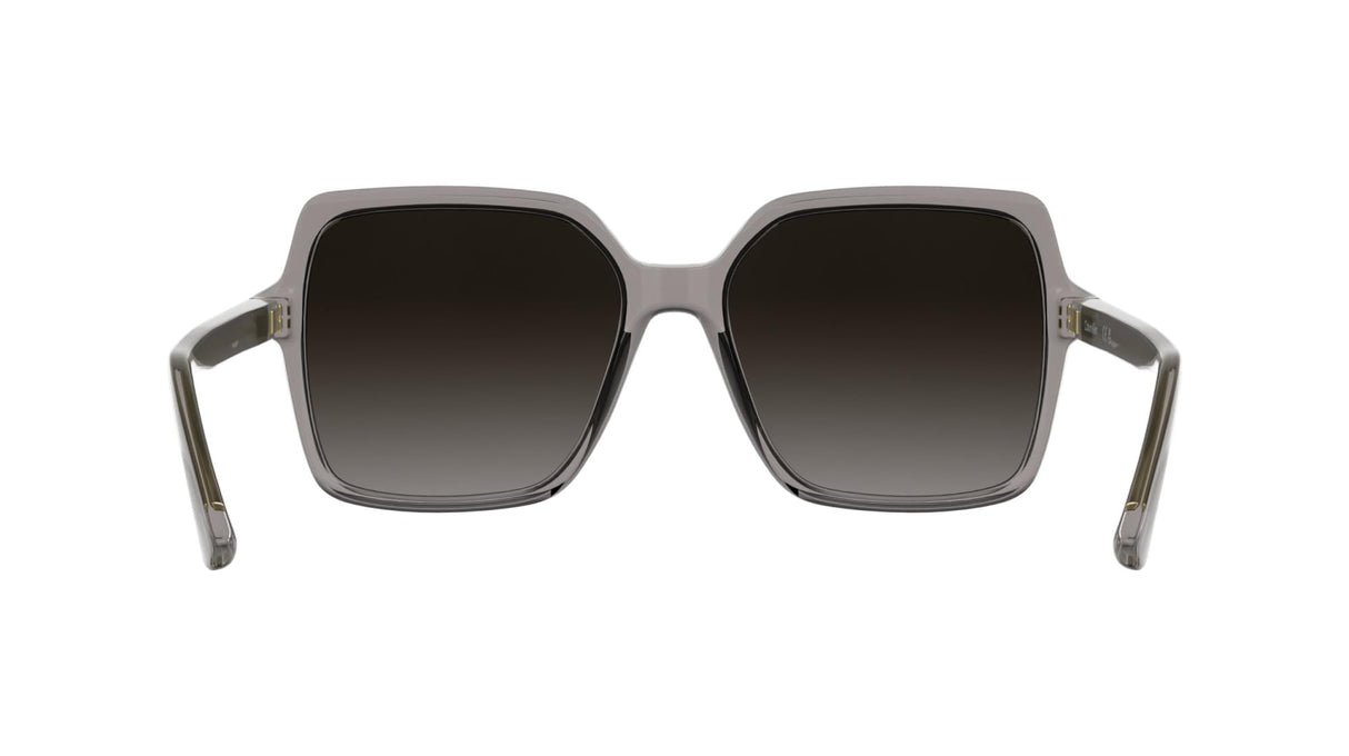 Calvin Klein Women's Sunglasses CK25537S - Transparent Taupe with Gradient Purple Lens