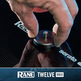 RANE Twelve MKII - Controlador DJ Midi Motorizado, Giradiscos de 12’’ Estilo Vinilo con Control DVS y USB Midi para Traktor, Virtual DJ & Serato DJ