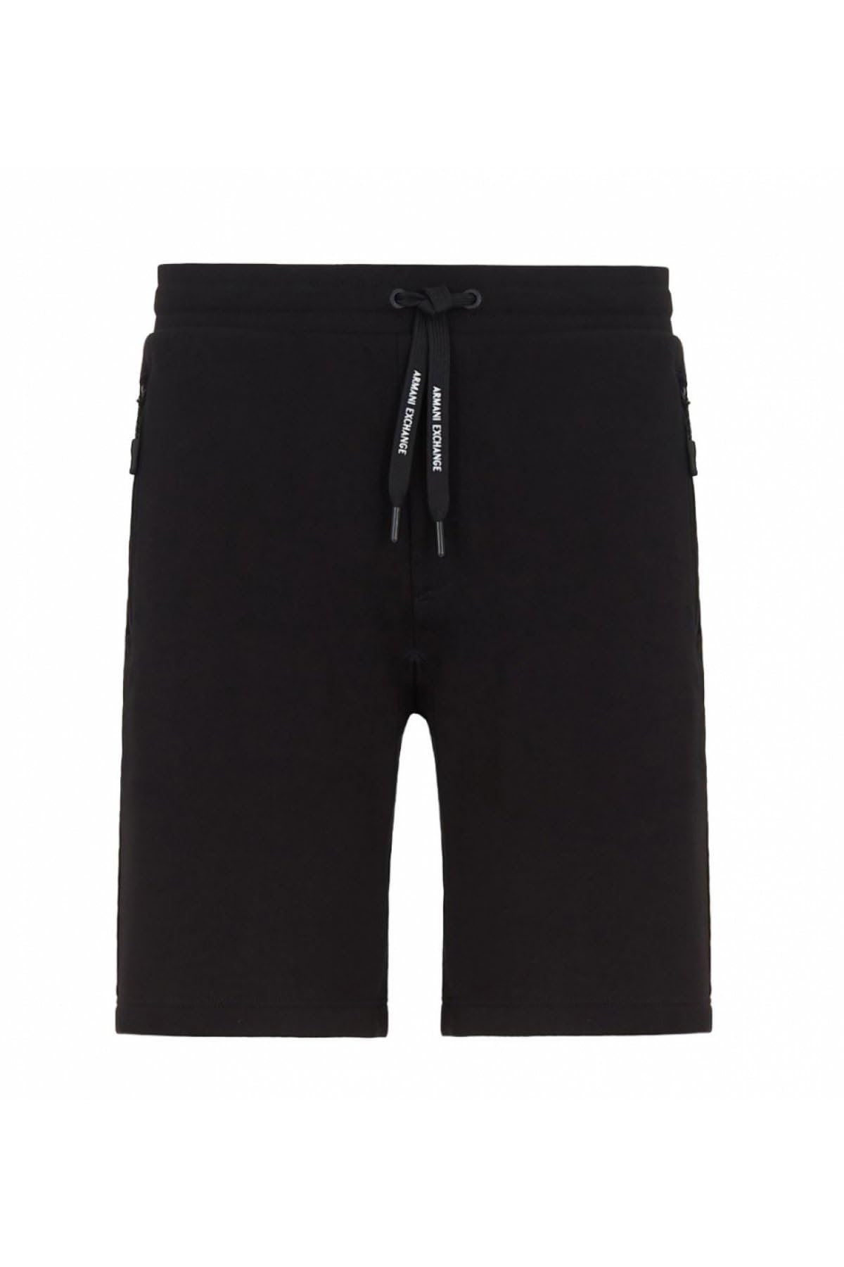 Armani Exchange French Terry Pantalones Cortos para Hombre, Negro (Black 1200), S