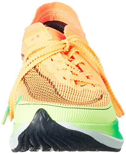 NIKE Vaporfly, Zapatillas Mujer, Melocotón Crema Negro Verde Shock, 36.5 EU