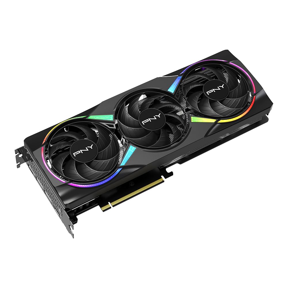 PNY GEFORCE RTX 5060 Ti 16GB ARGB Overclockeado Triple Ventilador DLSS 4