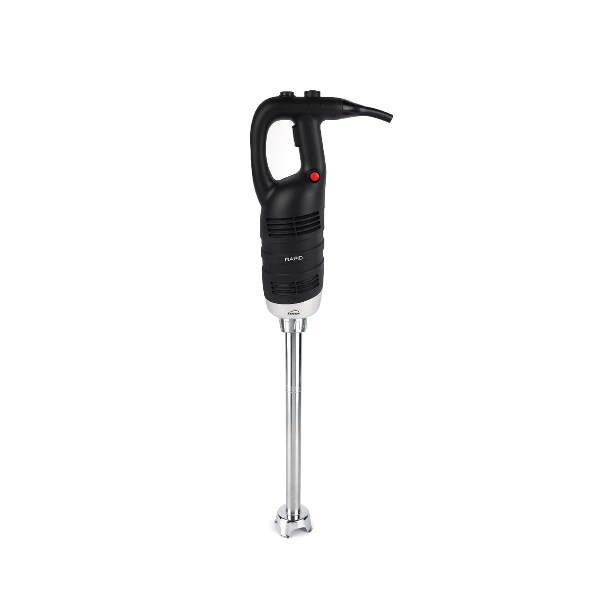 Lacor - 69978 - Batidora profesional con brazo triturador y batidor intercambiable, mango ergonómico, materiales de alta calidad, apta para ollas hasta 200L, 850W, velocidad variable.