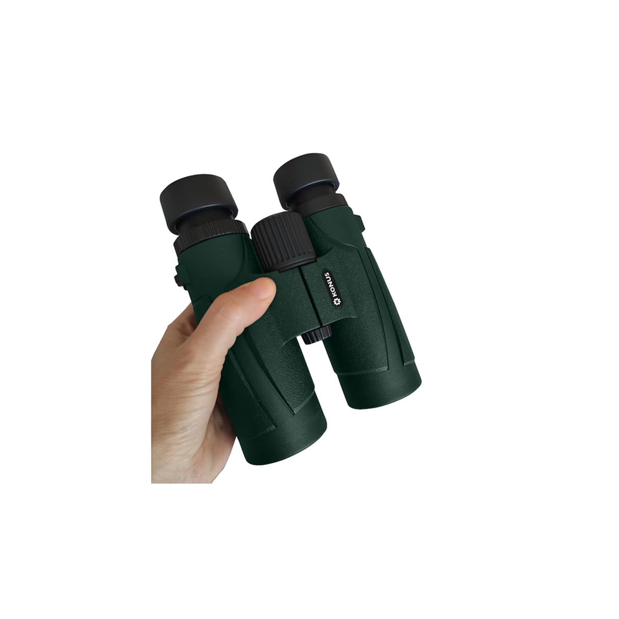 Konus Regent 10x42 - Prismáticos HD Impermeables, Unisex, para Adultos, Color Negro