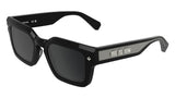 Lacoste Unisex Adult Sunglasses L6071S - Black with Solid Grey Lens