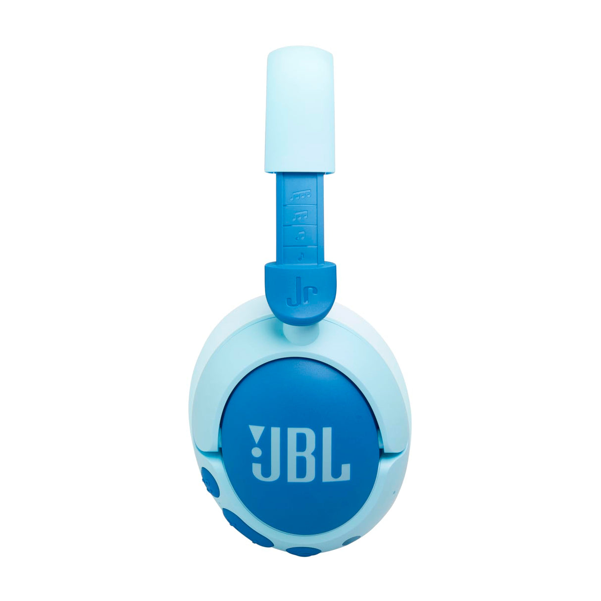 JBL Junior 470 NC, Auriculares supraaurales e inalámbricos para niños, Bluetooth, cancelación Activa de Ruido, volúmen hasta 85 dB, 50 hrs de batería, Set de Pegatinas, diseño Plegable, Azul