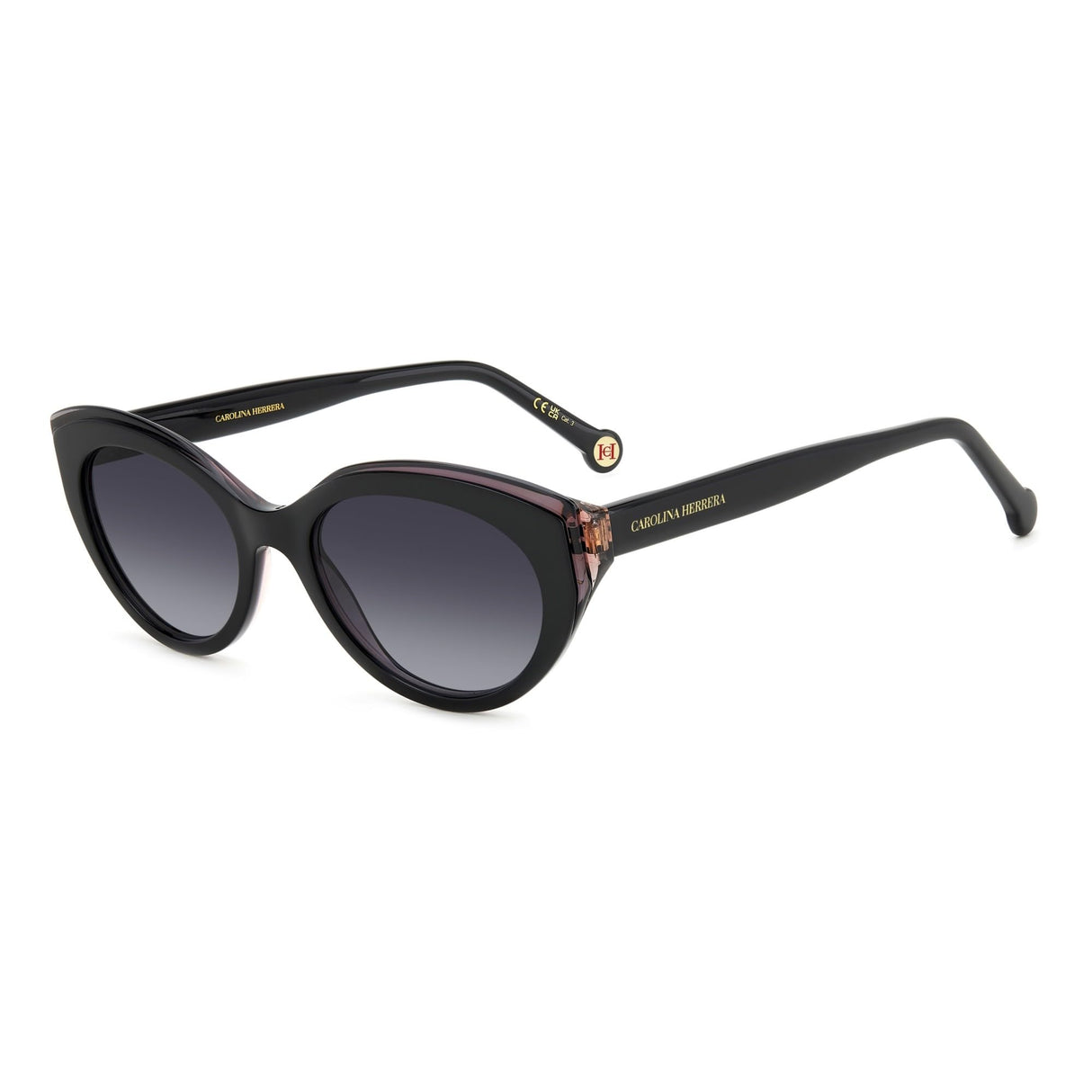 CAROLINA HERRERA Her 0250/S Gafas de Sol, Black, 52 para Mujer