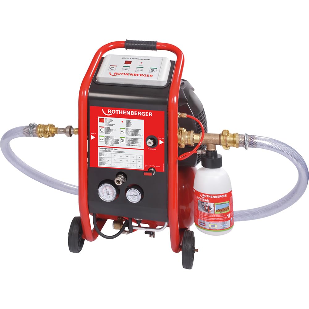 Rothenberger 1000000145 - Compresor limpieza para barrido ropul