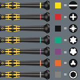 WERA-05134019001-Kraftform ESD Micro Big Pack 1 - Juego de destornilladores para usos electrónicos