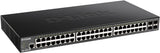 D-Link DGS-1250-52X/E - Switch 52 Puertos Gigabit Gestionable Layer 2/3 (48x Base-T Puertos, 4X 10G SFP+) - Solo Cable de alimentación de la UE