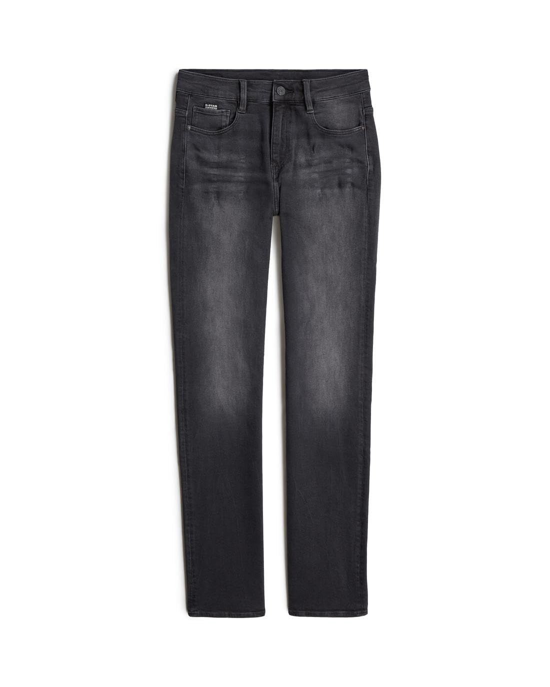 G-STAR Jeans Strace Straight Vaqueros, Negro (Worn In Black Moon D23951-d632-g108), 29W / 34L Mujer