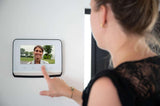 somfy 1870996 - Videoteléfono V350, con Pantalla de 7 Pulgadas, Visión Nocturna, Cámara Gran Angular, Memoria de Imagen, para Controlar hasta 5 Equipos Motorizados RTS, Configuración fácil