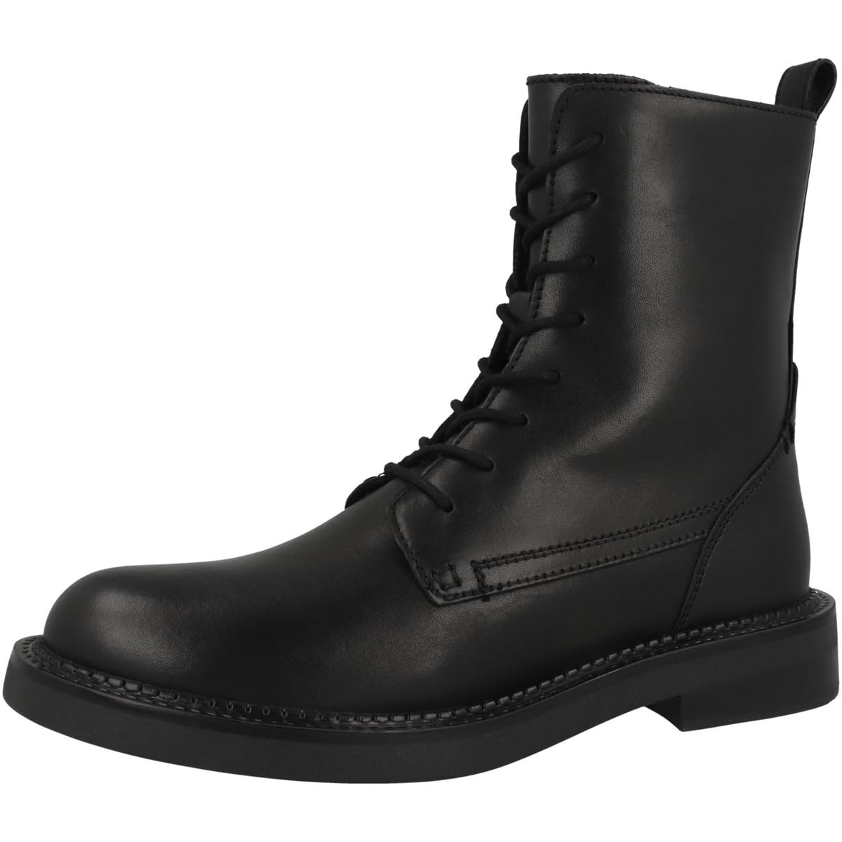 Geox Women's D Serilda G Ankle Boot, Black, 42 EU