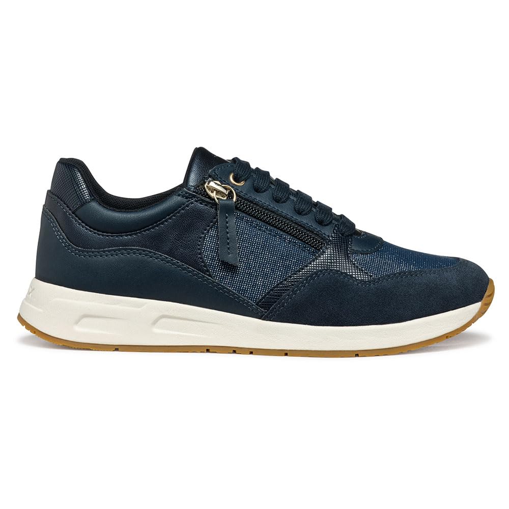 Geox D BULMYA B, Zapatillas Mujer, Navy, 38 EU