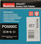 Makita PO5000C, Pulidora excéntrica (900 W, 230 V)