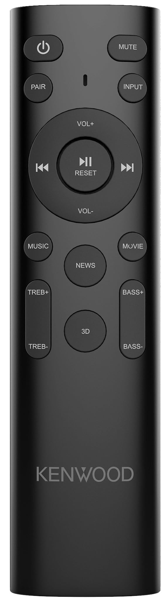 Kenwood LS-600BT Barra de Sonido con 60W RMS de Potencia de Salida, Pantalla LED Blanca, Amplificador DSP Integrado, Entrada HDMI (ARC). Color: Negro.
