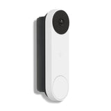 Google Nest Doorbell - Timbre de Video inalámbrico, Snow, 960p, Sólo movimiento