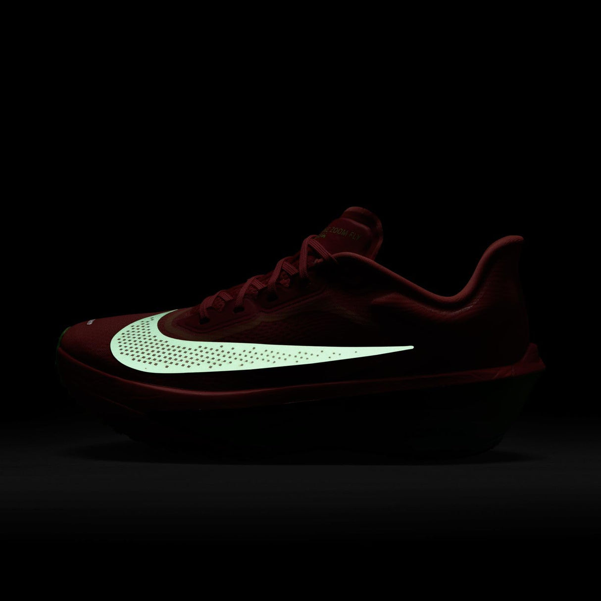 NIKE Zoom Fly 6, Sneaker Mujer, Bright Crimson Cave Purple Lime Blast, 38.5 EU