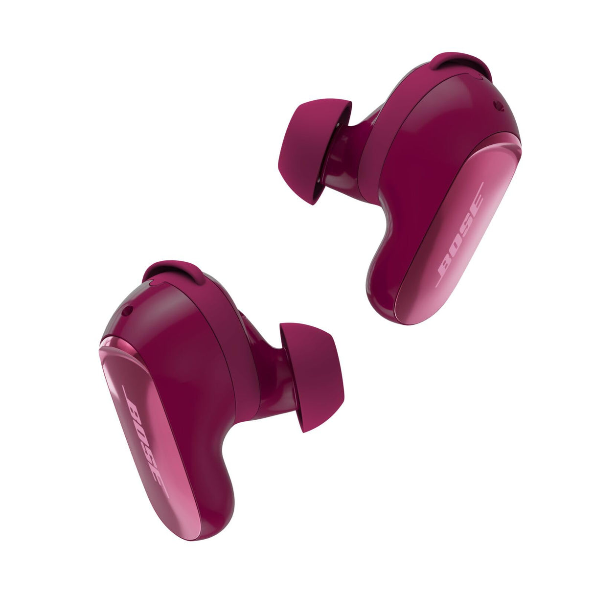 Bose Novedad auriculares de botón QC Ultra Bluetooth(2.ª gen), auriculares de botón inalámbricos con cancelación de ruido, hasta 6h de batería, IPX4, audio inmersivo, graves profundos, Ciruela intenso