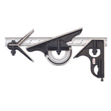 Starrett C434 – 12 – 4R combinación Set con cuadrado, centro y marcha atrás transportador