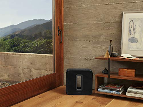 Sonos Sub (Gen 3) El subwoofer inalámbrico para Graves Profundos. Escuche y Sienta la Diferencia Cuando se conecte Compatible con Cualquier Sistema Sonos. Negro