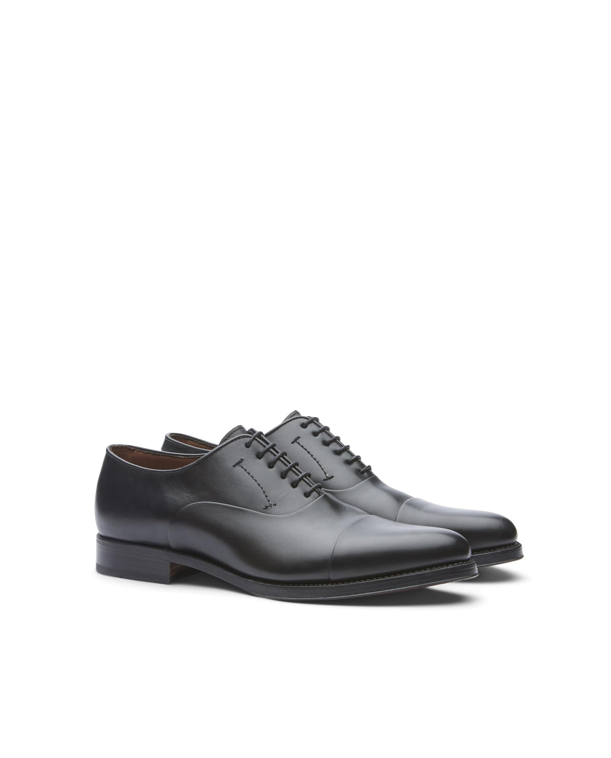 Lottusse Oxford Negros De Vacuno Crust Anilina