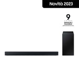 Samsung Barra de Sonido HW-C430/ZF Serie C, 3 Altavoces, subwoofer Incluido, Audio de 2.1 Canales, Adaptive Sound Lite, Negro 2023