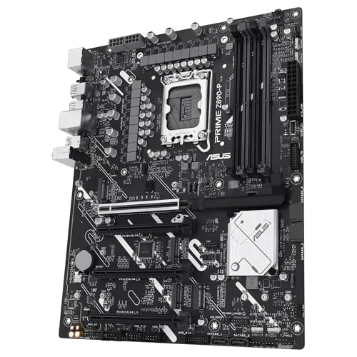 ASUS ProArt Z890-Creator WiFi - Placa Base ATX, 16+2+1+2 etapas de Potencia, PCIe 5.0 Compatible con GPU de última generación, Dos Thunderbolt 5 Tipo-C, LAN de 10 GB y 2,5 GB, WiFi 7, 5 Ranuras M.2