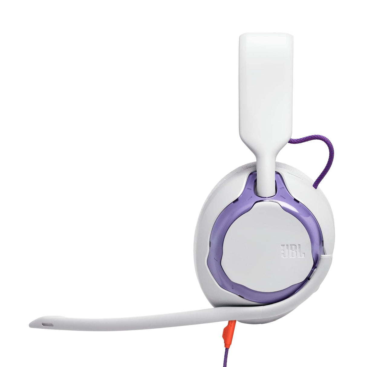 JBL Quantum 250 Auriculares supraaurales de Gaming, con Cable, Sonido Espacial JBL Quantum, micrófono, cancelación de Ruido, compatibles con Apple/PC/Xbox/Playstation/Nintendo Switch, Blanco