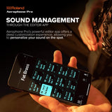 Roland AE-30 Aerophone Pro - Instrumento de viento digital profesional con sistema de síntesis ZEN-Core y sonidos natural, digitación de saxofón tradicional, Bluetooth