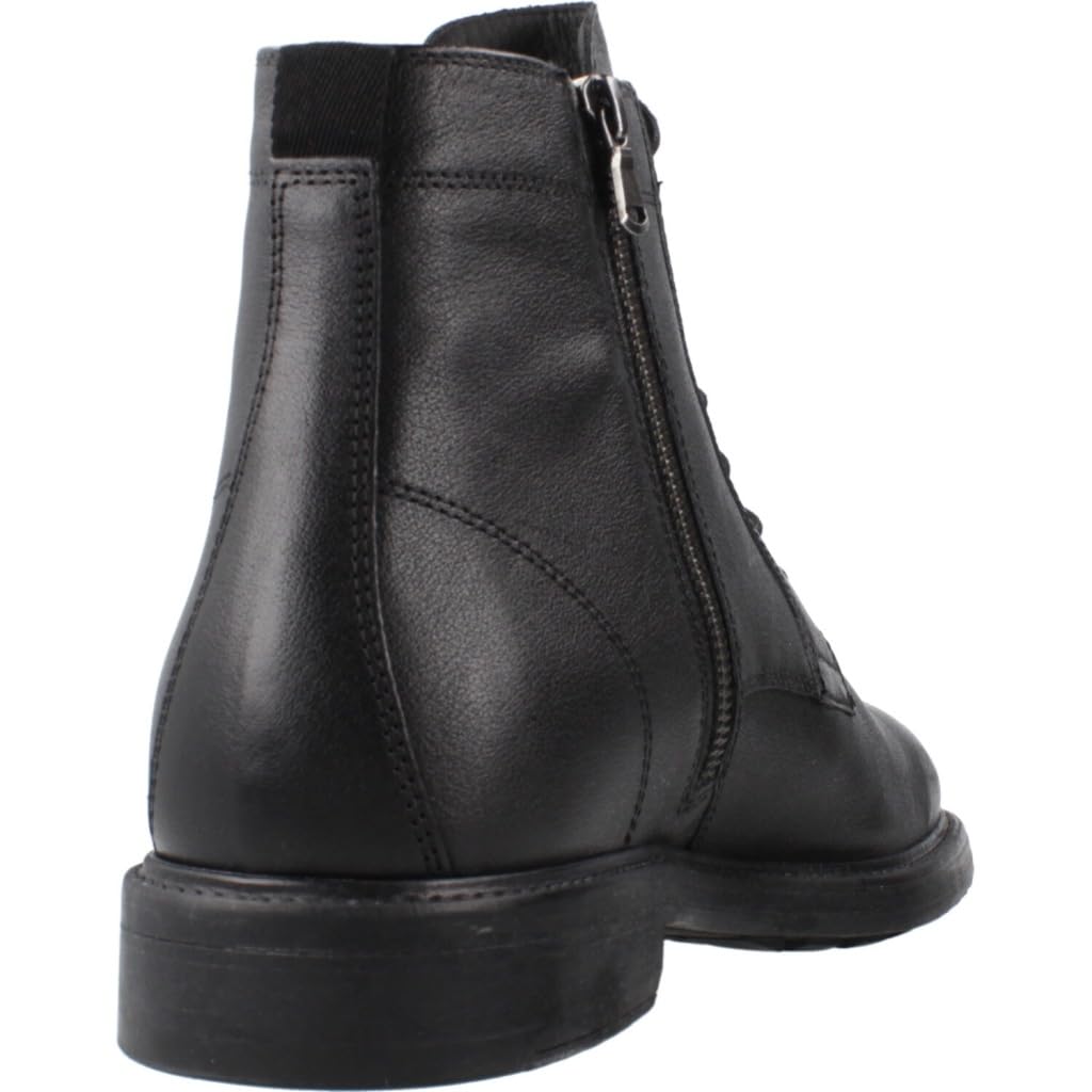Geox U Tiberio D, Bota de Tobillo Hombre, Black, 41 EU