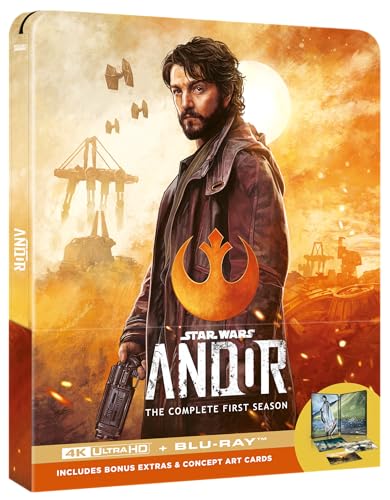 Star Wars Andor Steelbook 4K Ultra HD [Blu-ray] [Region Free]