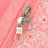 Pepe Jeans Nahid Mochila Compact 2 Ruedas Rosa 32x43x21 cms Poliéster by Joumma Bags