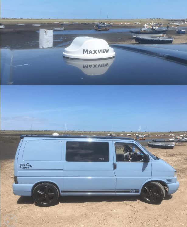 Maxview Roam X MXL051/G - Sistema de Antena WiFi para Internet en Movimiento, Color Gris