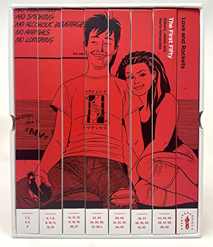 The Classic Love and Rockets 40th Anniversary Slipcase Set: The Classic 40th Anniversary Collection: 1-50 (The Love and Rockets Collection)