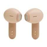 JBL Wave Flex, auriculares inalámbricos In-Ear con resistencia al agua IP54 e IPX2, tecnología TalkThru y AmbientAware y 32 horas de duración de la batería, en beige