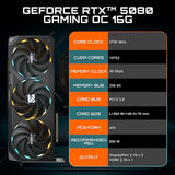 Gigabyte GeForce RTX 5080 Gaming OC 16G Tarjeta gráfica WINDFORCE Sistema de refrigeración 16GB 256 bits GDDR7, GV-N5080GAMING OC-16GD Tarjeta de Video