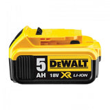 DeWalt DCM563P1-QW - Cortasetos sin escobillas, XR 18 V con batería Li-Ion 5, 0 Ah, 55 cm, 19 mm