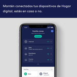 Router wifi de malla eero 6+ de Amazon | Con Ethernet de 1 Gb/s, 420 m2 de cobertura y capacidad para conectar más de 75 dispositivos | pack de 3, modelo de 2022