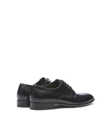Lottusse L5881, Zapatos de Cordones Derby Hombre, Negro (Slimer Negro 000), 45 EU