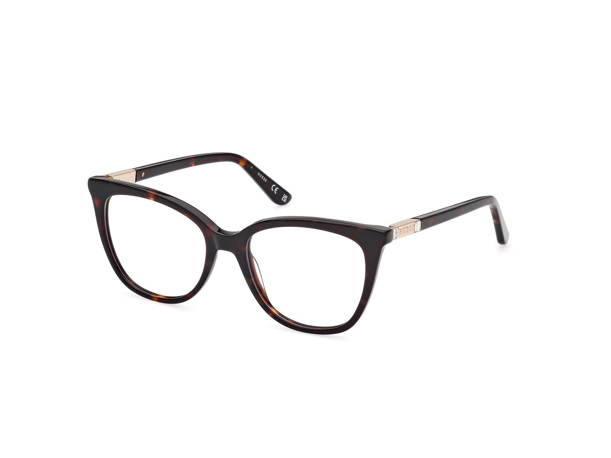 GUESS Gu50197 Marcos para Gafas recetadas, 052 Dark Havana, 52/17/140 para Mujer