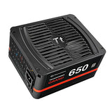 Thermaltake TPG-0650AH5FEP 650W Negro - Fuente de alimentación (100-240 V, 50-60 Hz, Activo, PC/Server, Negro, 0-50 °C)