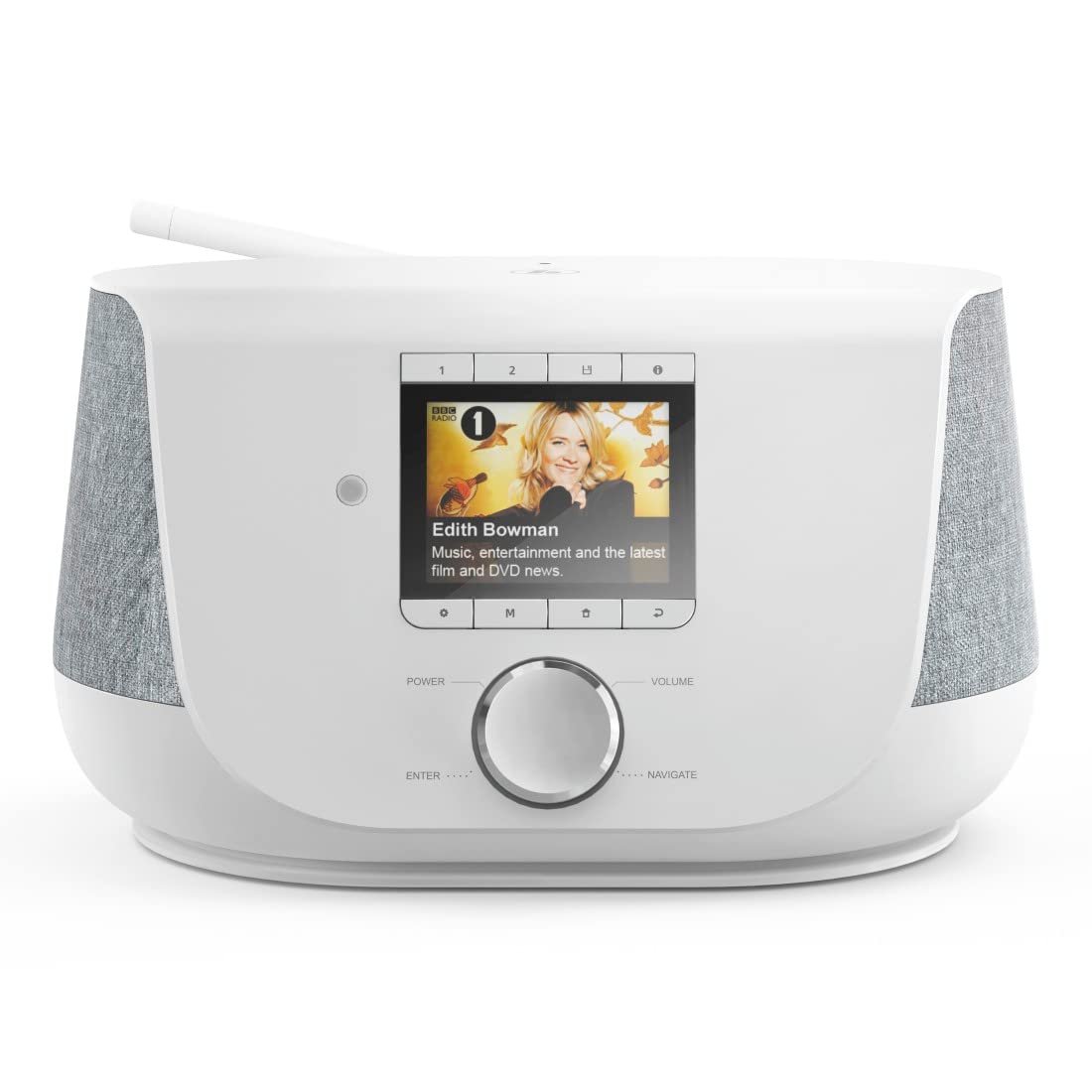 Hama | Radio Digital (FM/Dab/Dab+ / Radio por Internet/App/Bluetooth®, Blanco)