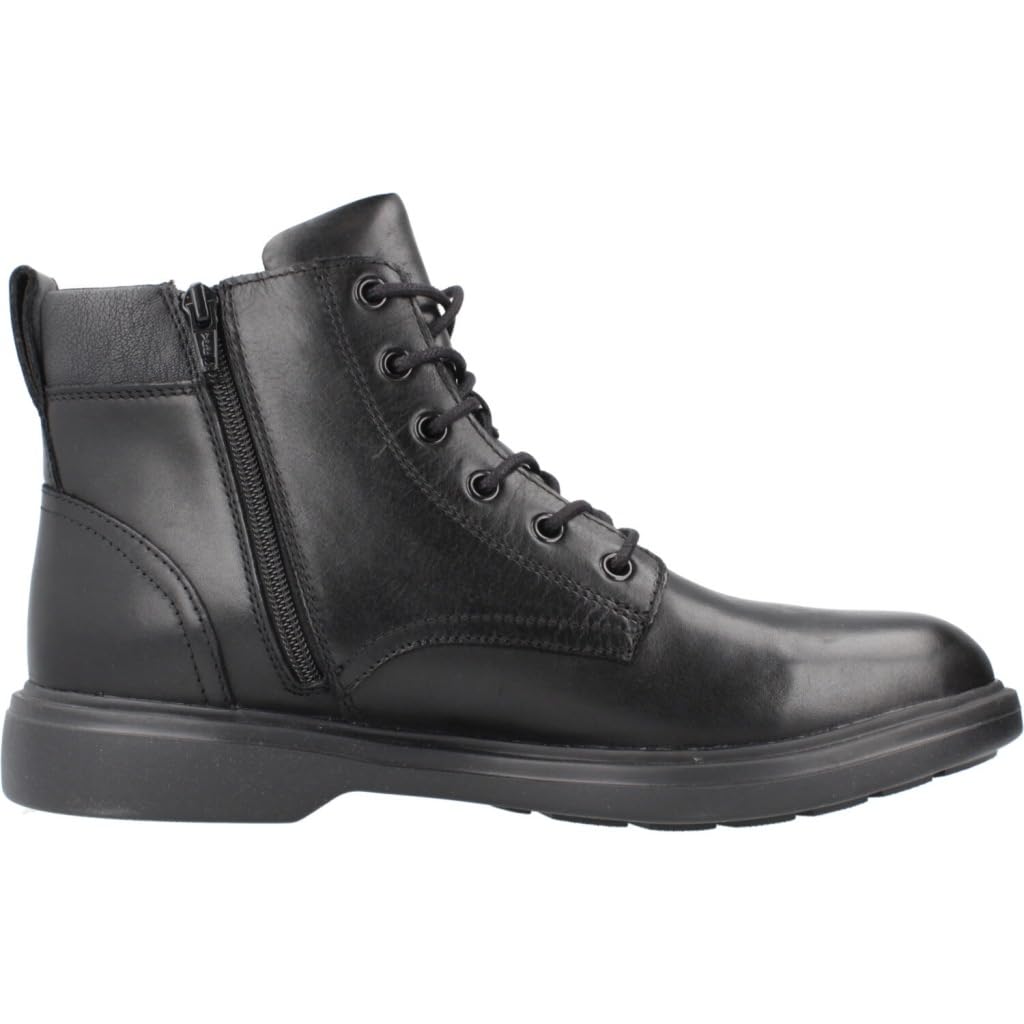 Geox U Ottavio, Botas Hombre, Negro, 44 EU