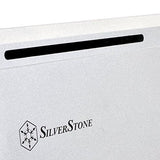 SilverStone SST-FTZ01S - Carcasa de Ordenador Fortress Mini-ITX para Juegos de Alto Rendimiento, Plata