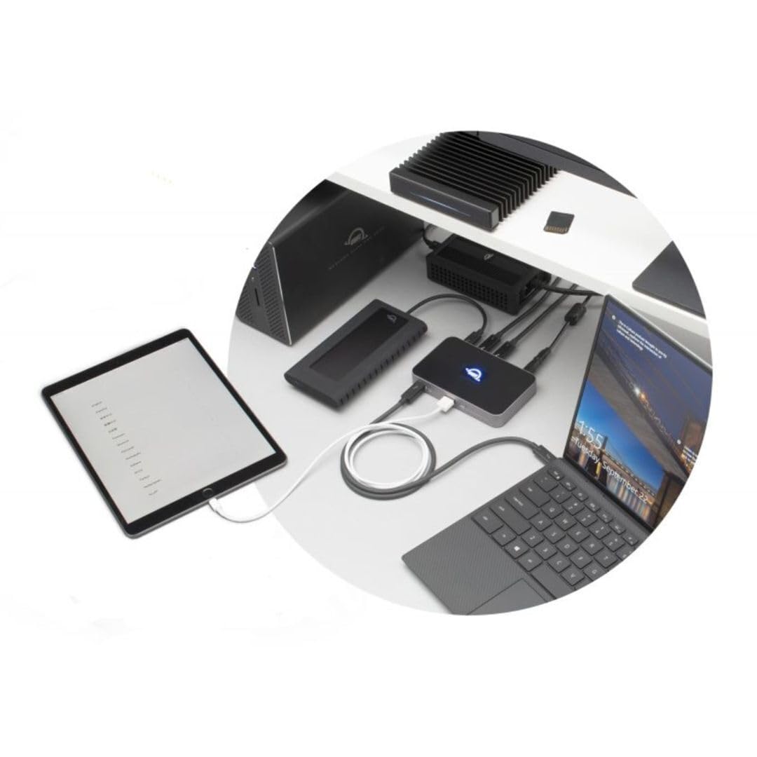OWC - Hub Thunderbolt - Hub Thunderbolt 4 con 5 Puertos para Mac y Windows