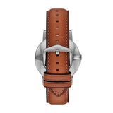 Fossil Reloj Analógico para Hombre de Cuarzo con Correa en Cuero FS6094, Verde Oliva