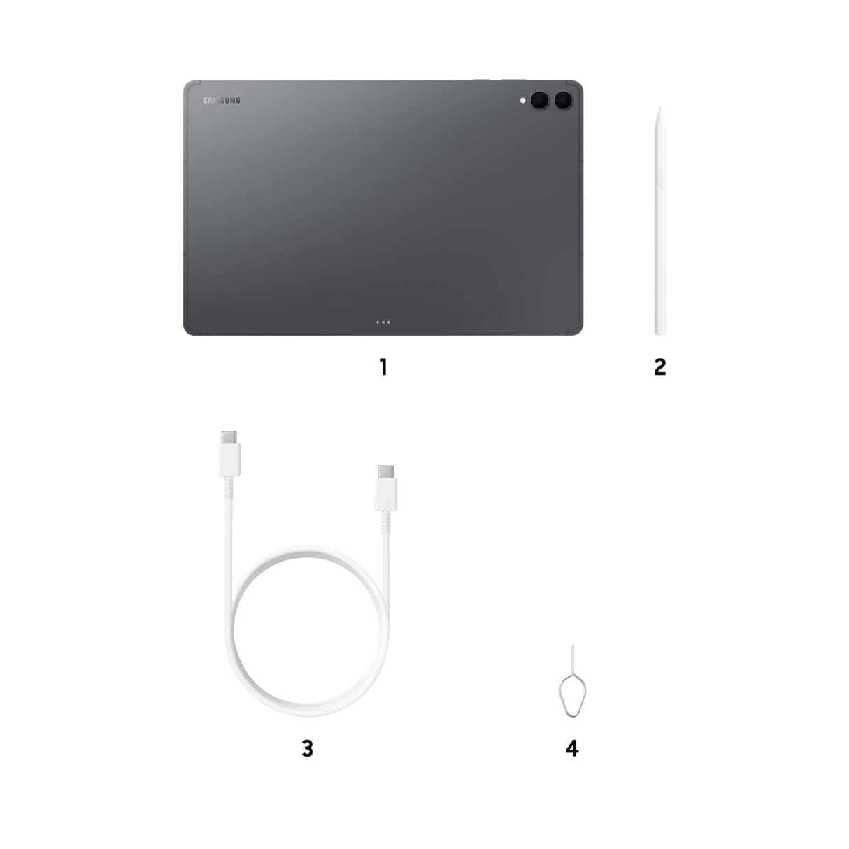 Samsung Galaxy Tab S11 Ultra 512GB 5G, Tablet con IA, Ligera, Herramientas IA, Dex, 12 GB de Memoria, Batería de Larga Duración, Garantía Fabricante 3 Años + 1 Extra, Gris (Versión Española)