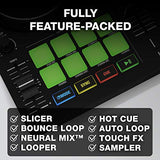 Reloop Buddy Controlador DJ de alto rendimiento y muy compacto para el software djay en todas las plataformas iOS, Mac, PC, Android, iPadOS