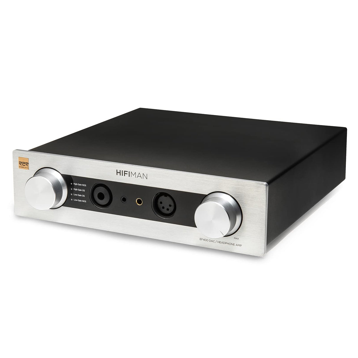HIFIMAN Auriculares balanceados de escritorio EF400 DAC y amplificador con DAC Himalaya R2R, salida de 3,5/4,4/6,35 mm para audio doméstico, plateados