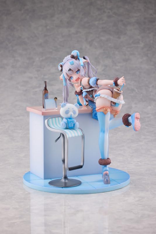 Henriida Original Character Blue Panda Coffee 1/6 Complete Figure